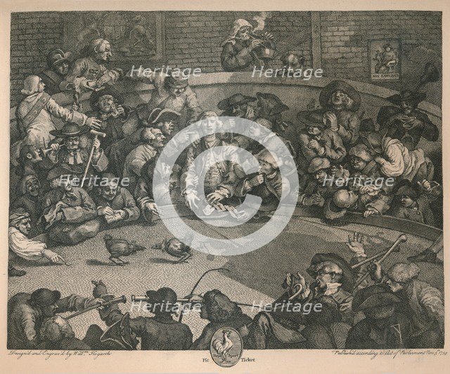 'The Cock-pit', 1759.  Artist: William Hogarth.