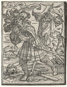 The Dance of Death: The Count or Earl. Creator: Hans Holbein (German, 1497/98-1543).