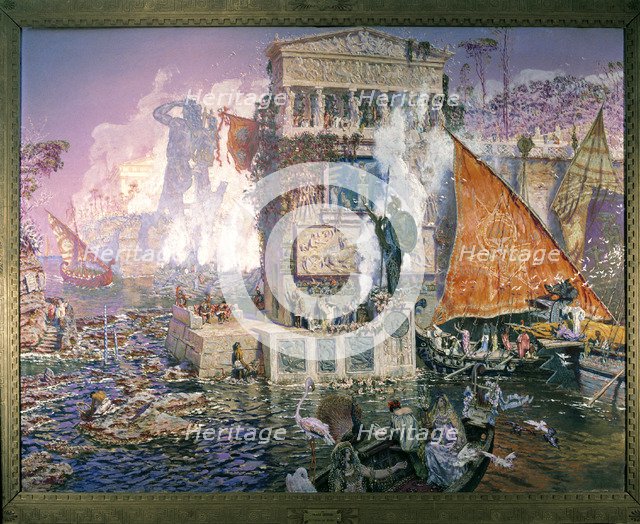 The colossum of Rhodes'.