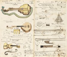 Music manuscript "From Miners Music", ca 1760. Creator: Anonymous.