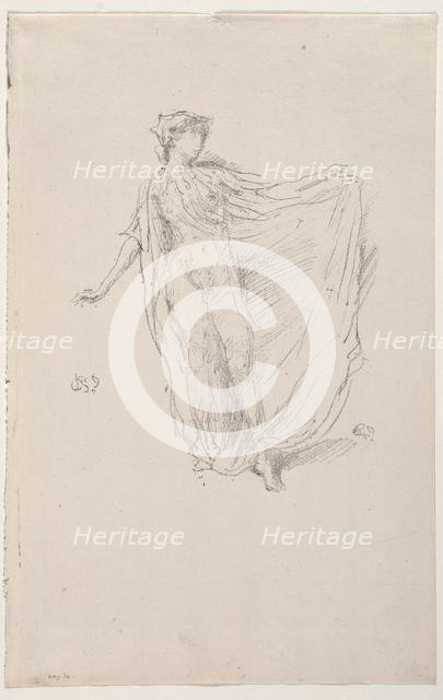 The Dancing Girl, 1890. Creator: James McNeill Whistler (American, 1834-1903).