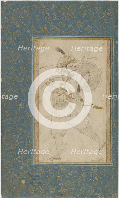 A Tatar soldier, 16th century. Creator: Unknown.