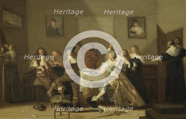 Tavern Scene, 1639. Creator: Dirck Hals.