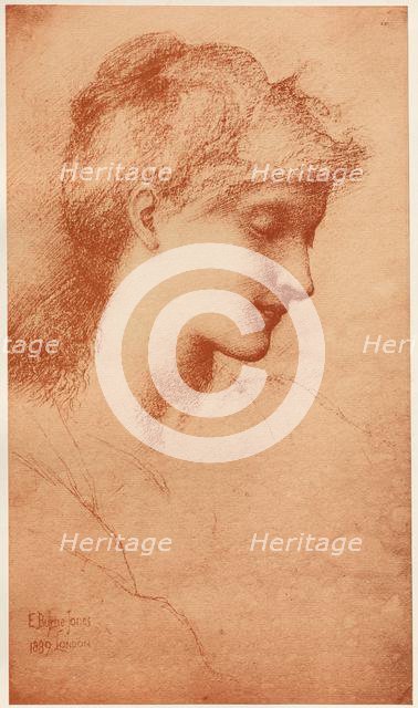 Beauty, 1887-1889. Creator: Edward Burne-Jones (British, 1833-1898); Imprimerie Champenois.