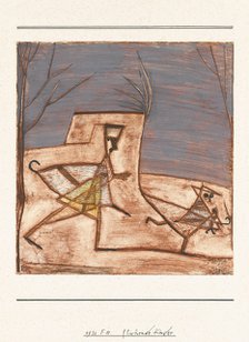 Fliehende Kinder (Children fleeing), 1930. Artist: Klee, Paul (1879-1940)