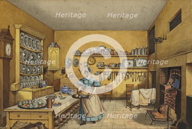 The Kitchen at Langton Hall .