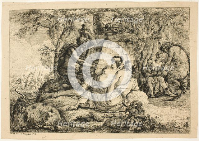 Nymphs and Satyrs, 1763.