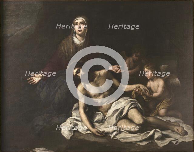 Pietà, 1668-1669. Creator: Murillo, Bartolomé Estebàn (1617-1682).