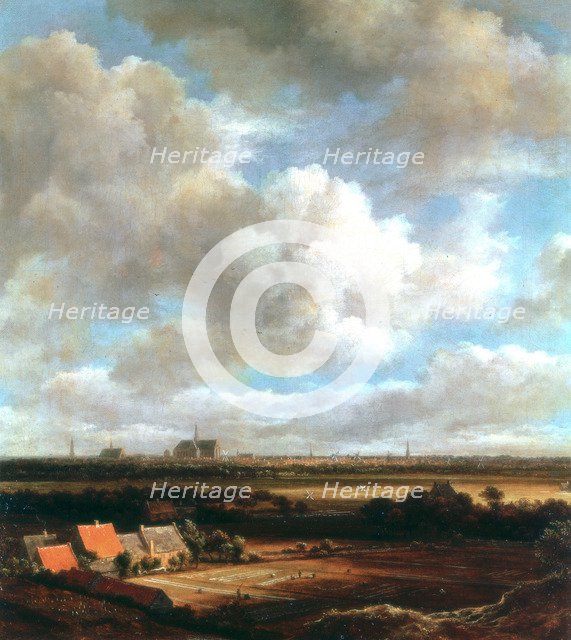 'View of Haarlem', 1670. Artist: Jacob van Ruisdael
