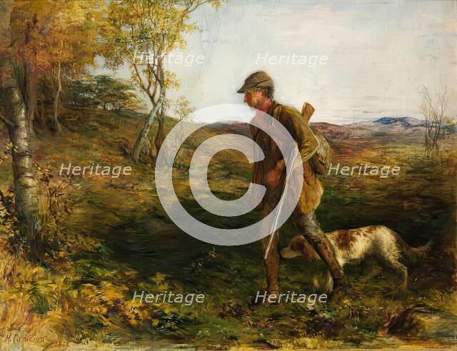 The Gamekeeper, 1868. Creator: Hugh Cameron.