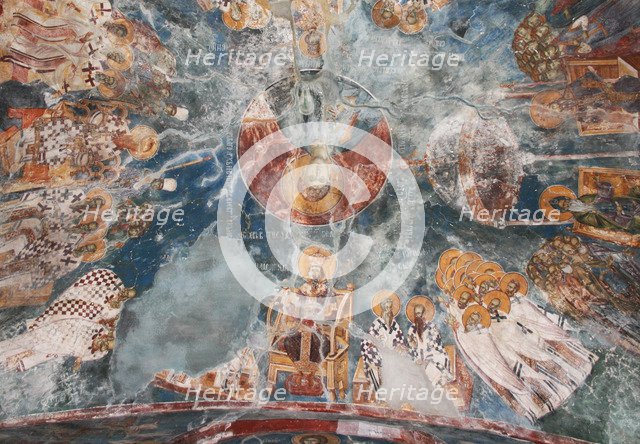 First Council of Constantinople, 14th century. Artist: Anonymous  