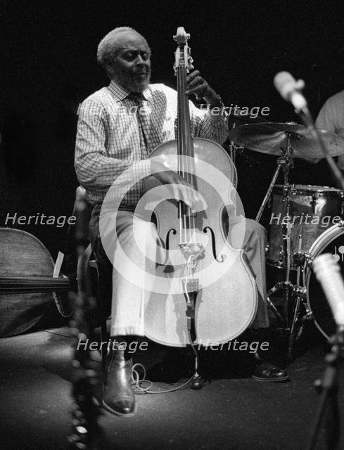 Percy Heath, Ronnie Scott's, London, Nov 1999. Creator: Brian O'Connor.