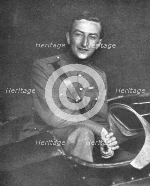 ''Combat Aerien; Parmi les forces alliees aerienes; L' "as" belge Willy Coppens', 1918. Creator: Unknown.