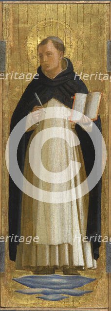Saint Thomas Aquinas, 1438-1440. Creator: Angelico, Fra Giovanni, da Fiesole (ca. 1400-1455).