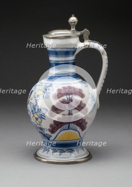 Wine Jug, Germany, 1747/53. Creator: Unknown.