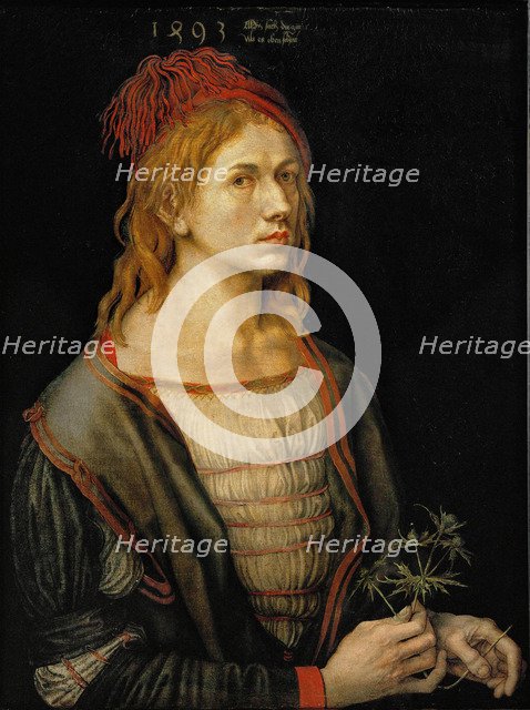 Self-Portrait, 1493. Artist: Dürer, Albrecht (1471-1528)