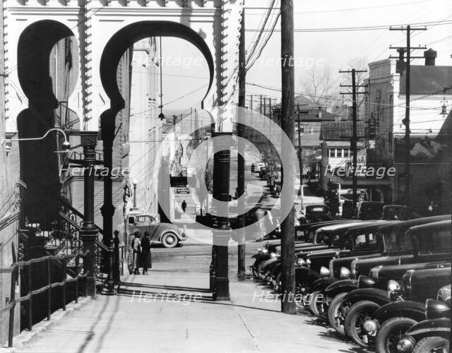 Vicksburg street, Mississippi, 1936. Creator: Walker Evans.