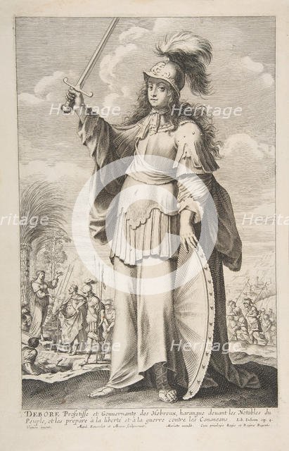 Déborah, 1647. Creators: Gilles Rousselet, Abraham Bosse.