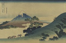 Koshu Inumetoge (Inume Pass in Kai Province). From the series: Fugaku sanjuo (Thirty-six views of Mo Creator: Hokusai.