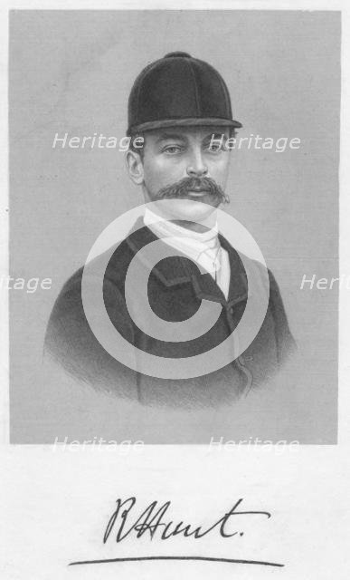 'R Hunt', 1893.  Creator: William Roffe.