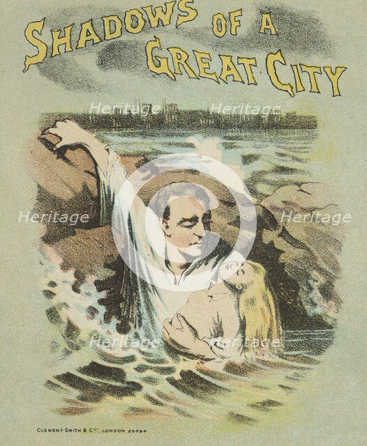 Shadows of a Great City at the Princess's Theatre, 1887.  Creator: Unknown.