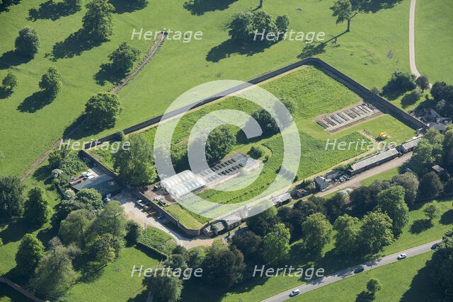 Froxfield Gardens, site of the 6th Duke of Bedford's kitchen garden, Woburn, Bedfordshire, 2018. Creator: Historic England.