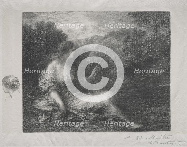 The Huntress, 1892. Creator: Henri Fantin-Latour (French, 1836-1904).