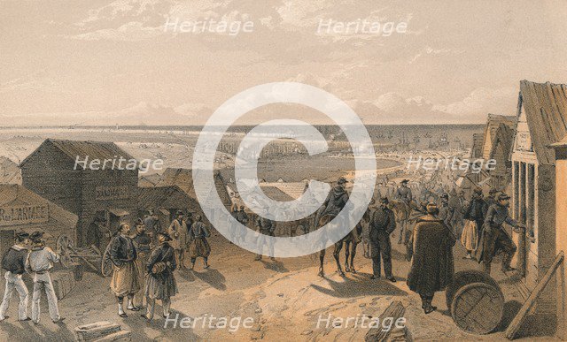 'Kamiesch', 1856. Artist: Edmund Walker.