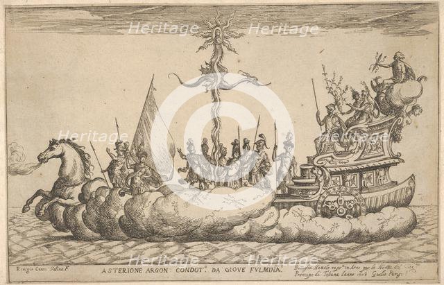 Asterion, from the series 'Vessels of the Argonauts' for the wedding celebration of Cosimo..., 1608. Creator: Remigio Cantagallina.