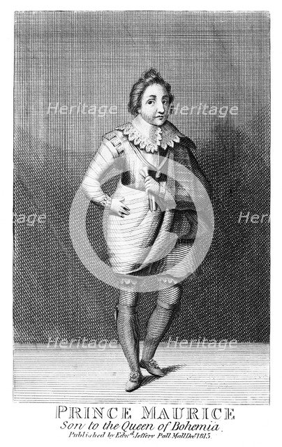 Prince Maurice, son of the Queen of Bohemia, (1815). Artist: Unknown