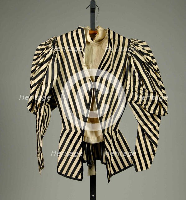 Afternoon bodice, French, 1894-96. Creator: House of Worth.