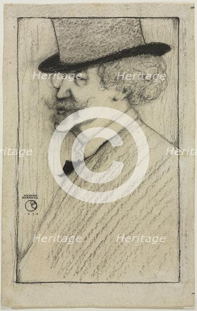 James McNeill Whistler, 1898. Creator: Ernest Haskell (American, 1876-1925).