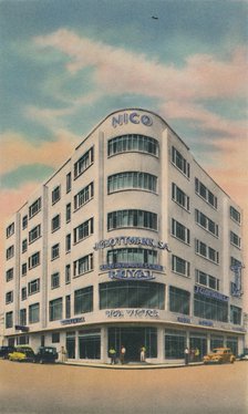 'Nico Building, Owners: P. & M. Matera, Barranquilla', c1940s. Artist: Unknown.