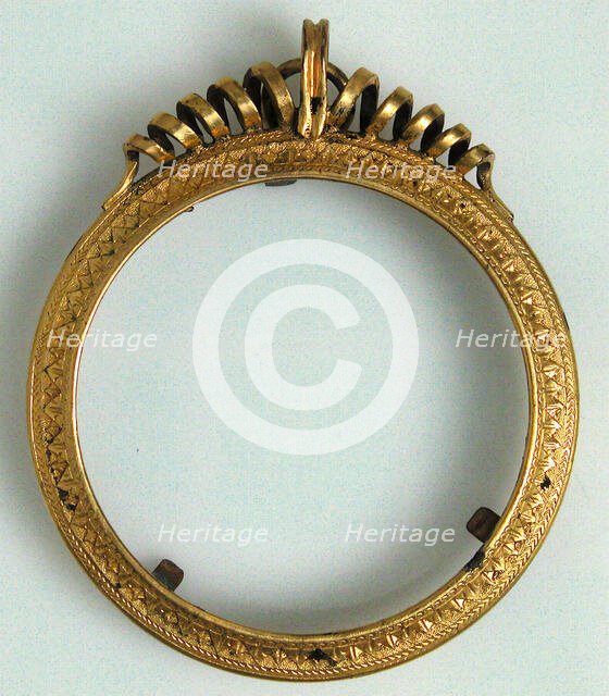 Frame, Medallion, British, 18th century (?). Creator: Unknown.
