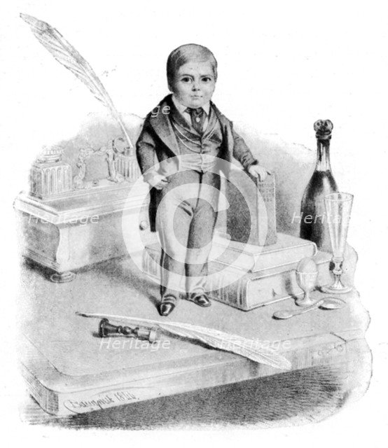 General Tom Thumb, c1840s. Artist: Unknown