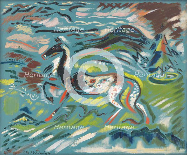 Horse, 1937. Creator: Arnold Peter Weisz-Kubincan.