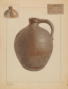 Jug, c. 1937. Creator: Frank Fumagalli.