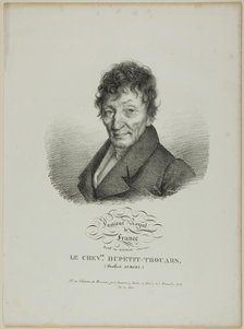 Le Chevalier Dupetit-Thouars, 1822. Creator: Julien Leopold Boilly.