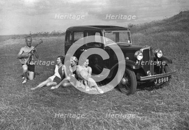 1932 Standard Little Nine, in Jersey, Channel Islands. Creator: Unknown.