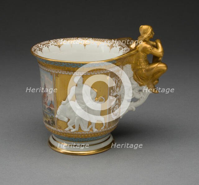 Cup, Berlin, 1850/70. Creator: Konigliche Porzellan-Manufaktur.