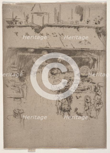 Nash's Fruit Shop. Creator: James McNeill Whistler (American, 1834-1903).