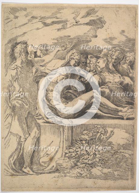 Entombment.n.d. Creator: Parmigianino.