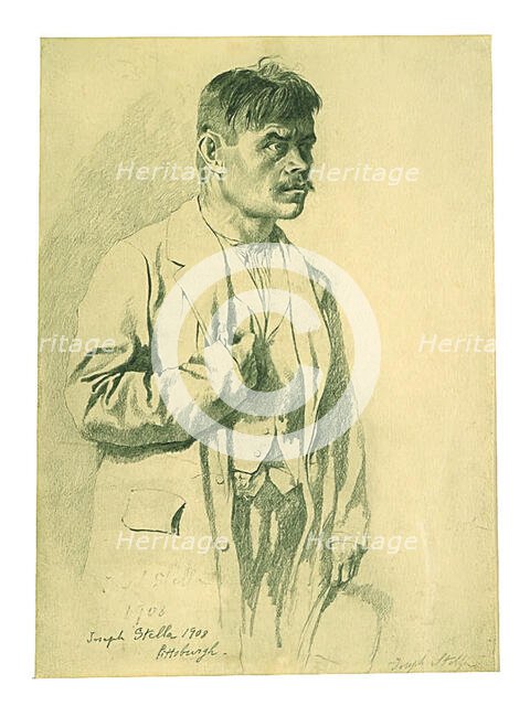 Croatian, 1908. Creator: Joseph Stella.