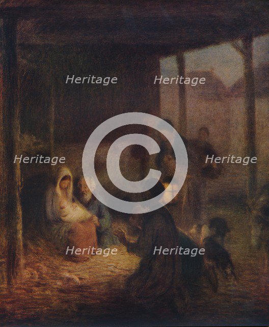 'There Was No Room At The Inn', 1935. Artist: Edward Stott.