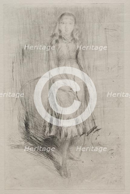 Florence Leyland. Creator: James McNeill Whistler (American, 1834-1903).