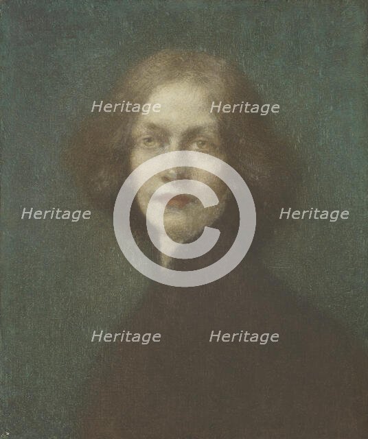 Portrait de femme, c.1908. Creator: Eugene Loup.