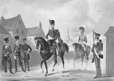 '71st Highland Light Infantry (Regiment (Review Order)', c1840 (1909). Artist: James Henry Lynch.