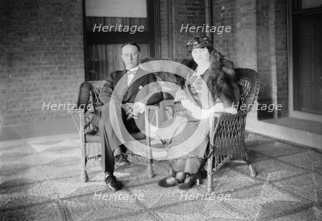 Governor A.E. Smith & wife, between c1915 and c1920. Creator: Bain News Service.