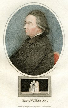 Reverend W Mason, 1815.Artist: R Page