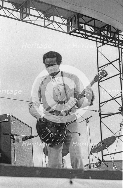 Chuck Berry, Capital Jazz , Alexandra Palace, London, 1979. Artist: Brian O'Connor.